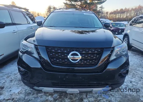 2019 Nissan Pathfinder S z USA, uszkodzony, nr VIN 5N1DR2MM7KC638338